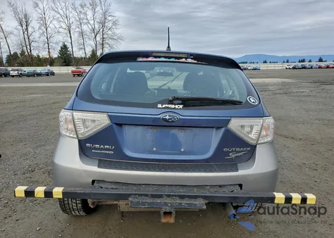 2011 Subaru Impreza Outback Sport z USA, uszkodzony, nr VIN JF1GH6D65BG819935